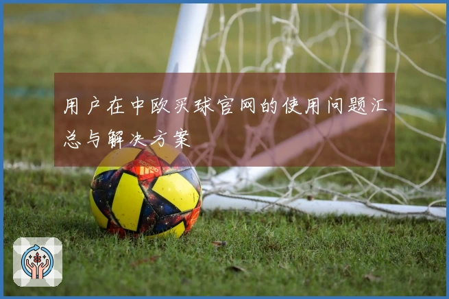 用户在中欧买球官网的使用问题汇总与解决方案